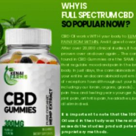 Kenai Farms CBD Gummies – what is all about?