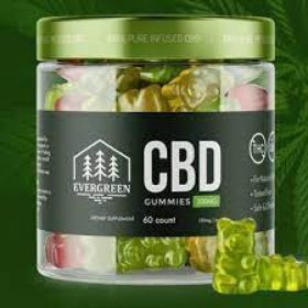 Evergreen CBD Gummies For Tinnitus Relief, Daily Stress &amp; Avoid Smoking